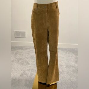 Genuine Leather Suede Pants